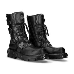 boty NEW ROCK - ITALI NEGRO - OXIDO MILI - M.391-S18