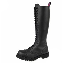 boty NEVERMIND - 20 dírkové - Vegan - Black Synthetic - 10120S