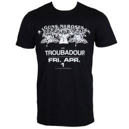 tričko pánské Guns N' Roses - Troubadour - ROCK OFF - GNRTS29MB