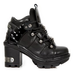 boty NEW ROCK - CRUST NEGRO CHAROL NEGRO NEOTYRE - M.NEOTYRE01-C1