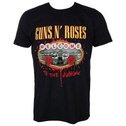 tričko pánské Guns N' Roses - Welcome To The Jungle - ROCK OFF - GNRTS28MB