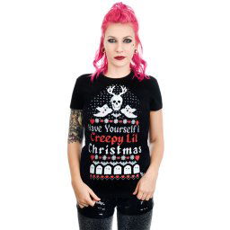 tričko dámské TOO FAST - HAVE YOURSELF A CREEPY LIL CHRISTMAS BABYDOLL - WTBD-T-CRELIL