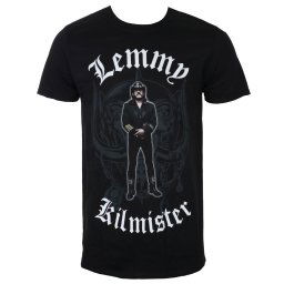 tričko pánské Lemmy Kilmister - Memorial Statue - Black - ROCK OFF - LEMTS07MB