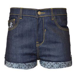 kraťasy dámské BLACK HEART - MARK BLUE - BH178