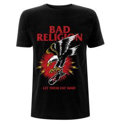 tričko pánské Bad Religion - Bomber - Eagle Black - RTBADTSBBOM