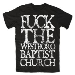 tričko pánské BLACK CRAFT - Fuck Westboro - MT012FO