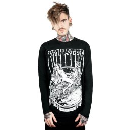 tričko pánské s dlouhým rukávem KILLSTAR - Night Rider - KSRA000808