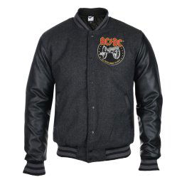 bunda pánská AC/DC - VARSITY - AMPLIFIED - ZAV425AV2
