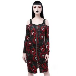 šaty dámské KILLSTAR - Sinner Midi - KSRA000602