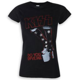 tričko dámské Kiss - Do You Love Me - ROCK OFF - KISSTS03LB