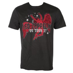 tričko pánské LED ZEPPELIN - ICARUS - CHARCOAL - AMPLIFIED - ZAV210A07
