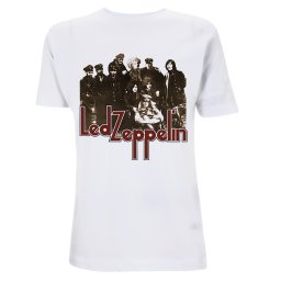 tričko pánské Led Zeppelin - LZ II Photo - White - RTLZETSWPHO