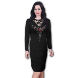 šaty dámské SPIRAL - TRIBAL ROSE - T168F141