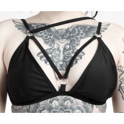 plavky dámské (vrchní díl) DISTURBIA - Shrine - SS19SW07