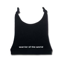 čepice dětská warriorof the world in white - black - Metal-Kids - 244-15-8-7