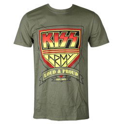 tričko pánské Kiss - Loud & Proud - ROCK OFF - KISSTS07MMG