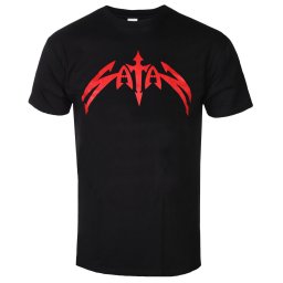 tričko pánské Satan - Classic Logo - Black - KINGS ROAD - 20136824