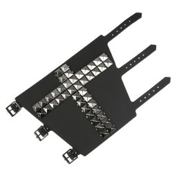 náramek 11 ROW WITH BLACK PYRAMID - WB371