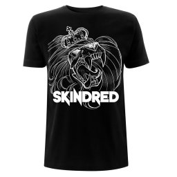 tričko pánské Skindred - Lion - Black - RTSKITSBLIO