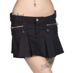 sukně dámská BLACK PISTOL - Basic - Black - B-2-85-001-00