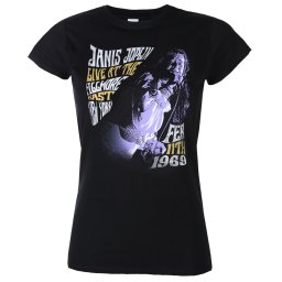 tričko dámské JANIS JOPLIN - FILLMORE EAST '68 - LIQUID BLUE - 13800