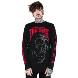 tričko pánské s dlouhým rukávem KILLSTAR - Coming Soon - BLACK - KSRA001596