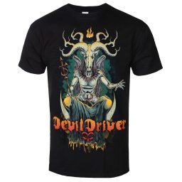 tričko pánské Devildriver - Baphomet - Black - RTDDTSBBAP