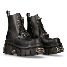 boty NEW ROCK - NOMADA NEGRO - M.NEWMILI083-S37