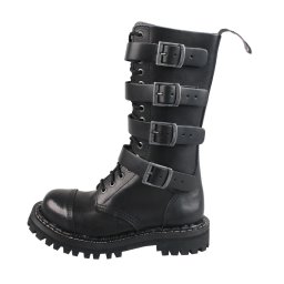 boty STEADY´S - 15 dírkové - Black - STE/15 - BUCKLE/4