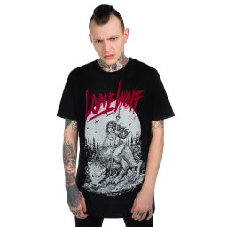 tričko unisex KILLSTAR - Lonewolf - BLACK - KSRA001853