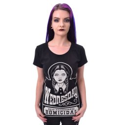 tričko dámské HEARTLESS - HOMICIDAL - BLACK - POI912