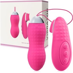 SCALA 2v1 VIBRAČNÍ VAJÍČKO NA DÁLKOVÉ OVLÁDÁNÍ + MASAŽÉR SE STIMULAČNÍMI HROTY - 78787065