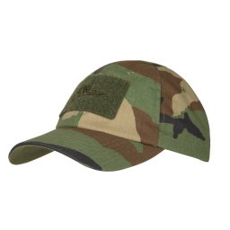 Helikon-Tex čepice baseball suchý zip rip-stop US WOODLAND