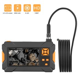 Endoskop FULL HD + 4,3 "displej + kamera s 8x LED světly s 5m kabel + IP67