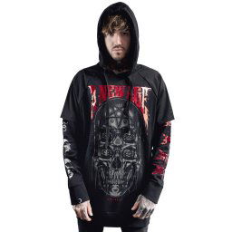 mikina unisex KILLSTAR - New Age - BLACK - KSRA001846