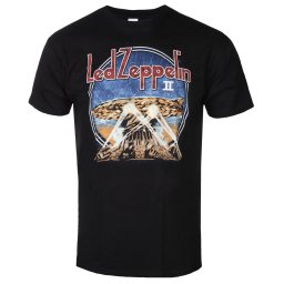 tričko pánské Led Zeppelin - LZII Searchlights - Black - RTLZETSBSEA