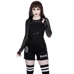 kraťasy dámské KILLSTAR - Cassidy - BLACK - KSRA001727
