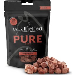 Catz Finefood Purrrrly 105 hovězí srdíčka - mrazem sušené pamlsky pro kočky 35 g