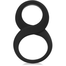 SCALA VELMI VELKÝ DVOJITÝ KROUŽEK NA PENIS A VARLATA EREKČNÍ RING - 55631769