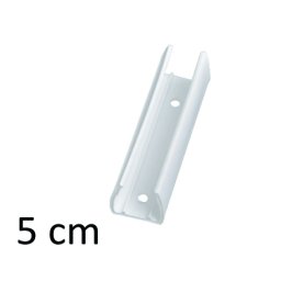 5 cm - Hliníková montážní vodící lišta pro světelné LED pásy