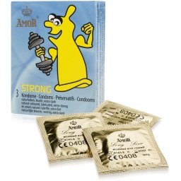 SCALA AMOR LONG-LOVE STUDDED AND RIBBED – KONDOMY ODDALUJÍCÍ EJAKULACI - 3 KS - 75796484