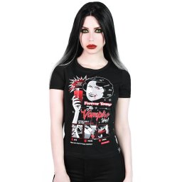 tričko dámské KILLSTAR - Forever Young Ringer - KSRA002316