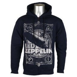 mikina pánská Led Zeppelin - Navy - RTLZEZHNVIN