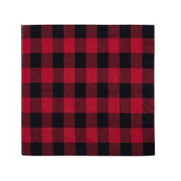 ROTHCO šátek JUMBO kostkovaný PLAID velký ČERVENO-ČERNÝ