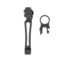 Leatherman klip+očko na opasek pro CHARGE, WAVE ČERNÝ