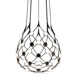 Luceplan designová závěsná svítidla Mesh Suspension (Ø 55)