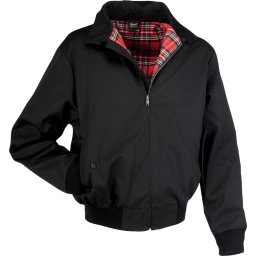 bunda pánská (HARRINGTON) BRANDIT - Lord Canterbury Black - 3111-schwarz