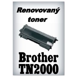 Renovovaný toner Brother TN-2000 - black