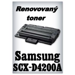 Renovovaný toner Samsung SCX-D4200A - black
