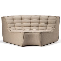 Ethnicraft designové rohové sedačky N701 Corner Element Round